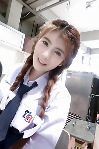 Thai college girl bare 10